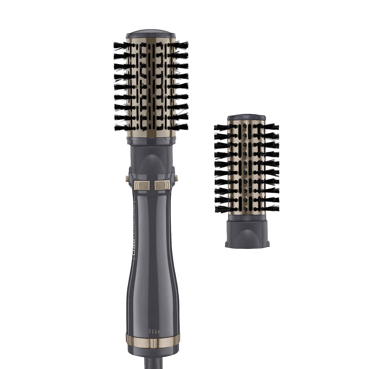 CONAIR INFINITIPRO Hot Air Spin Brush Set with 2-Inch AND 1.5-Inch Dryer Brushes